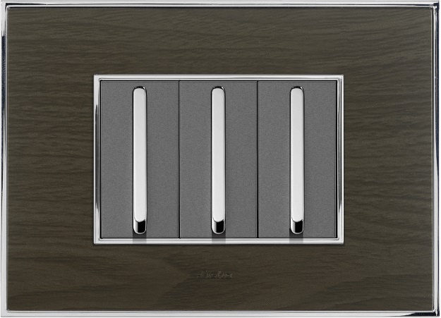 LISHA S7 Platina Wood Cover Plates